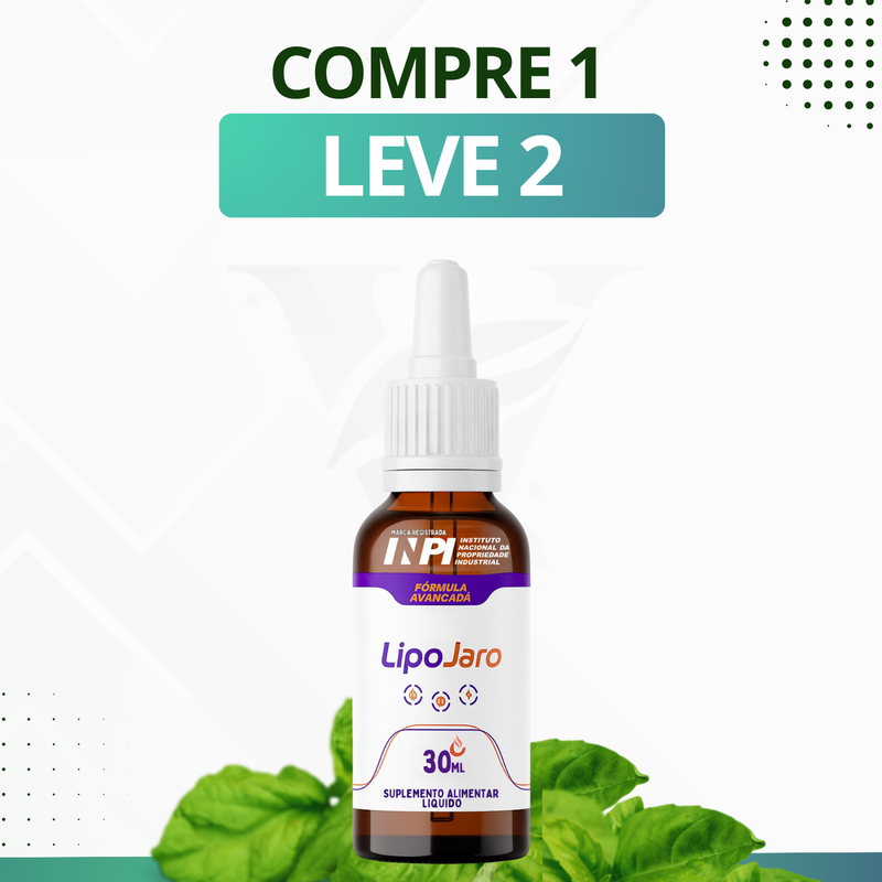 LIPO JARO - Suplemento Alimentar - Promoção Exclusiva + Frete Grátis