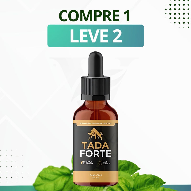 Tada Forte - Suplemento Natural - Promoção Exclusiva + Frete Grátis