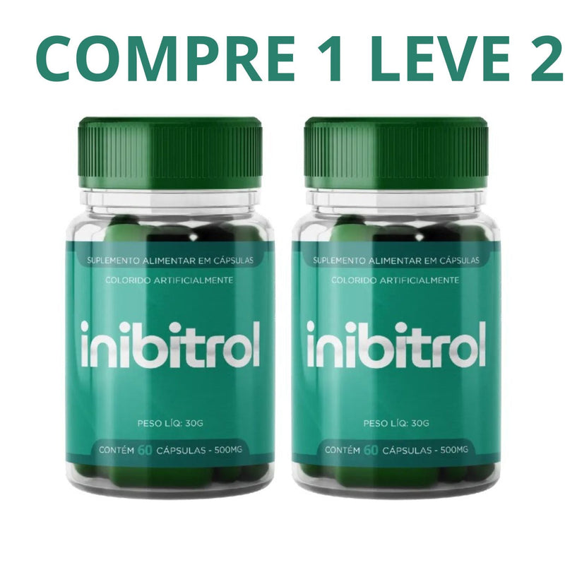 Inibitrol 60 Cápsulas - O Segredo Natural para Controlar a Fome + Frete Grátis