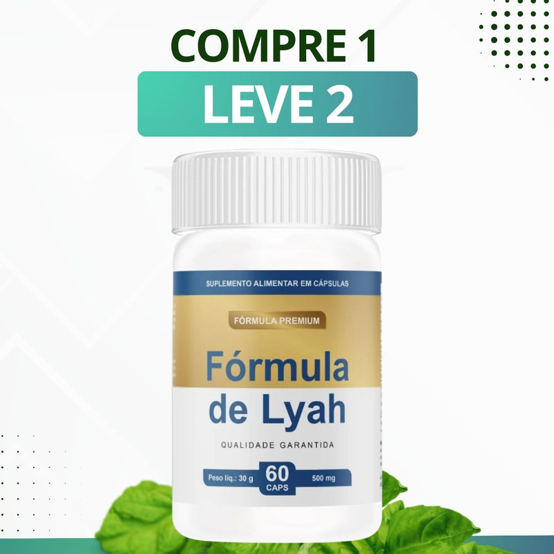 Formula de Lyah - Suplemento Alimentar - Promoção Exclusiva + Frete Grátis