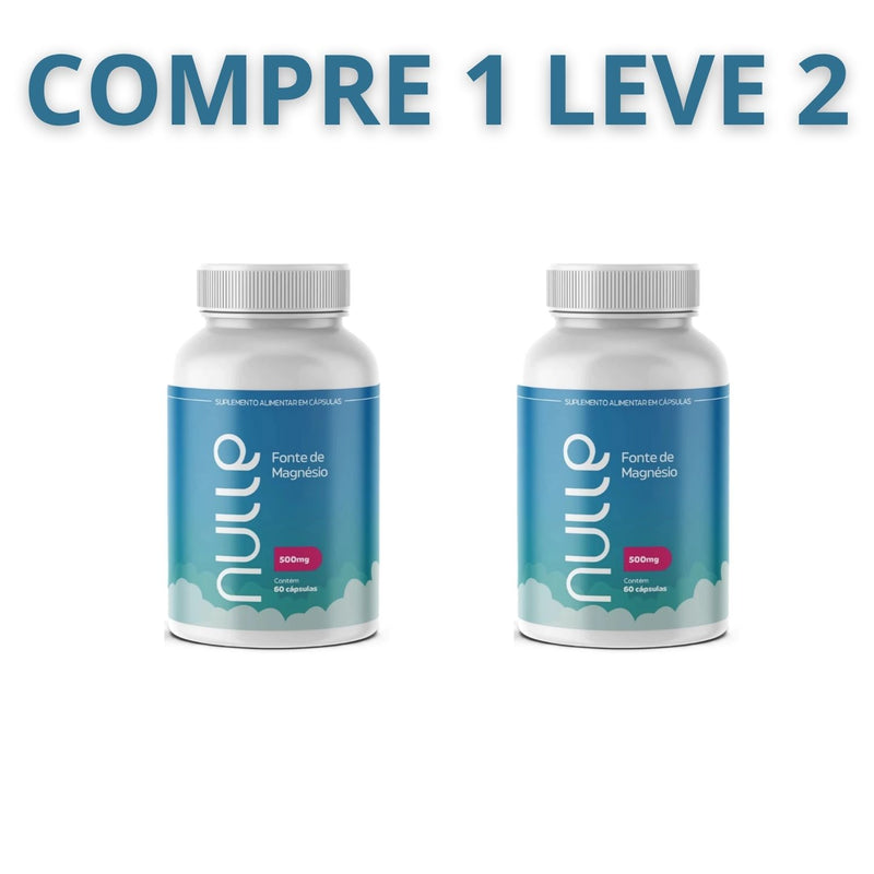 Nulle Magnésio – O Aliado Para Mais Energia, Disposição e Bem-Estar + Frete Grátis