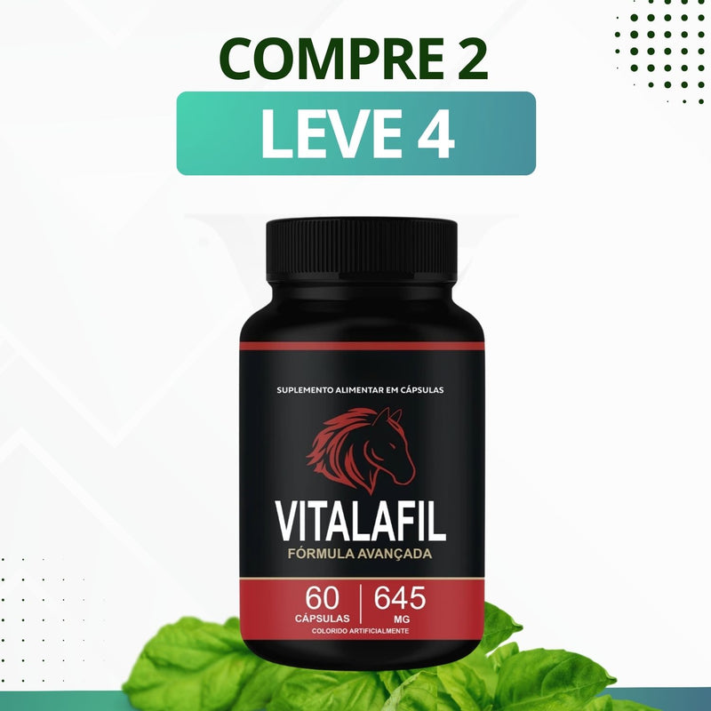 Vitalafil - Suplemento Natural - Promoção Exclusiva + Frete Grátis