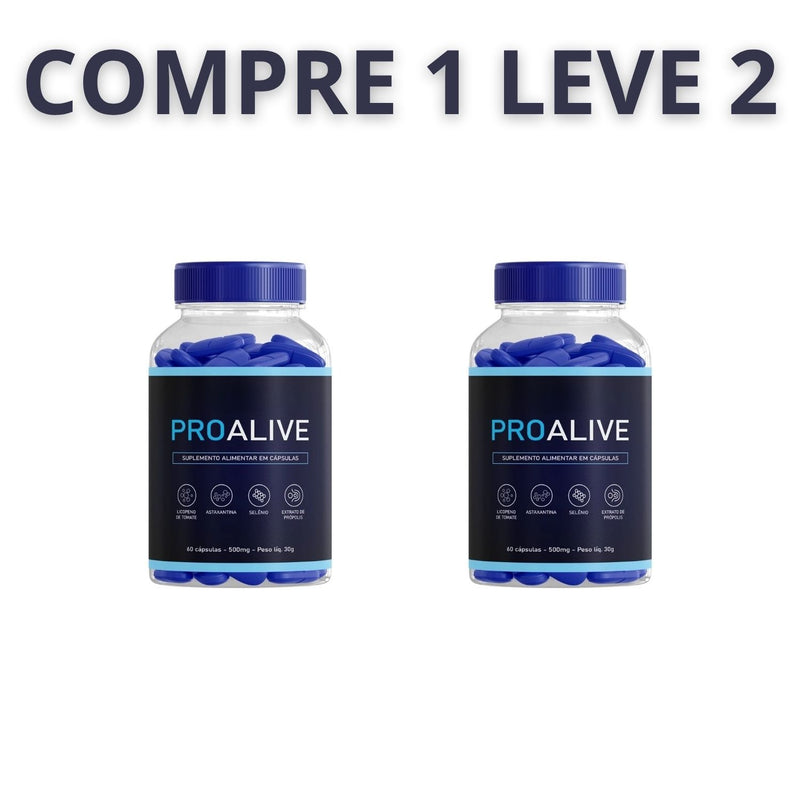 Proalive – Controle Natural Para o Bem-Estar Da Próstata + Frete Grátis