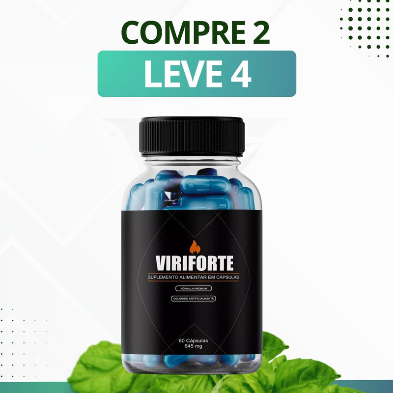 Viriforte – Suplemento Natural - Promoção Exclusiva + Frete Grátis