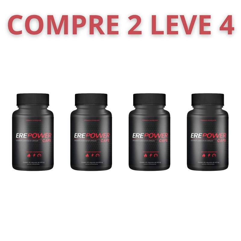 ErePower – O Segredo Para Potência Máxima e Desempenho Incomparável + Frete Grátis
