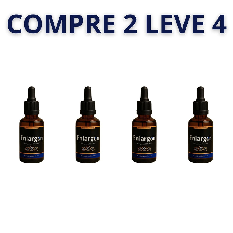 Enlargon – O Segredo Para Potência, Desejo e Desempenho Máximo + Frete Grátis