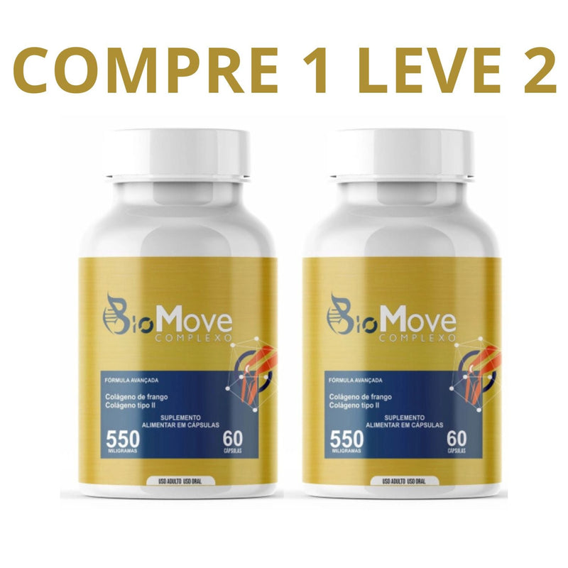BioMove 60 Cápsulas - Alívio de Dores Articulares e Recuperação de Cartilagens + Frete Grátis
