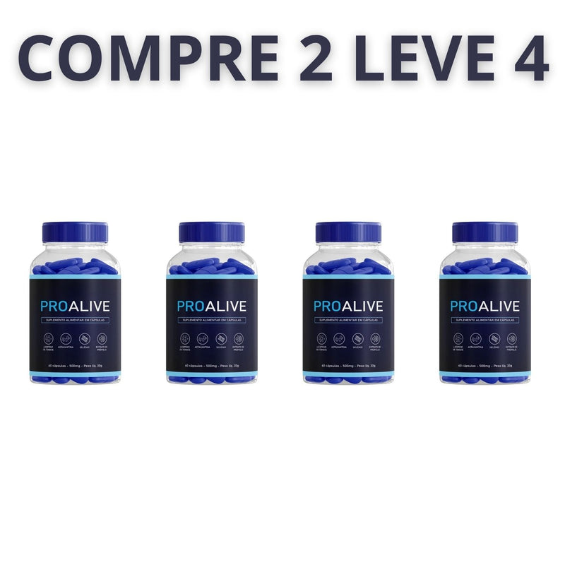 Proalive – Controle Natural Para o Bem-Estar Da Próstata + Frete Grátis