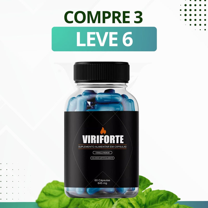 Viriforte – Suplemento Natural - Promoção Exclusiva + Frete Grátis