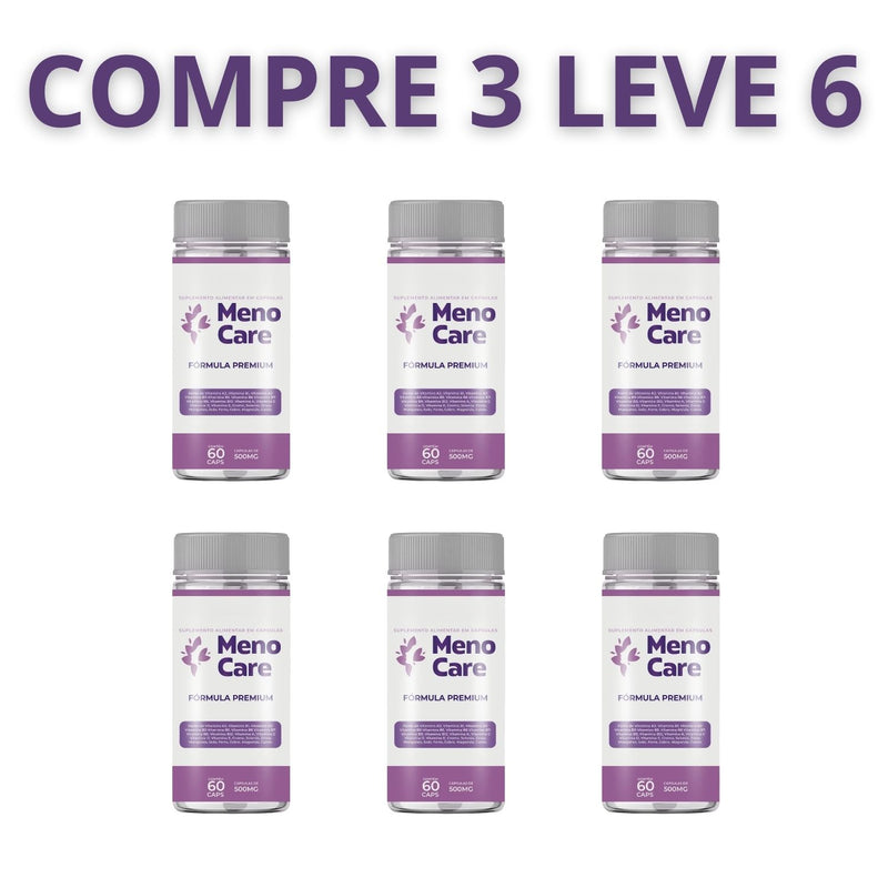 Meno Care – O Alívio Natural Contra Ondas de Calor, Irritação e Menopausa + Frete Grátis