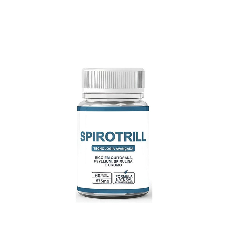 Spirotrill 60 Cápsulas - Aliado No Emagrecimento Natural - Compre 1 Leve 2 + Frete Grátis