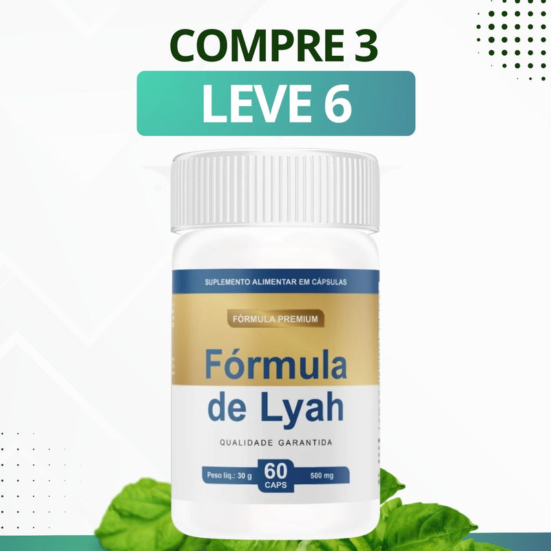 Formula de Lyah - Suplemento Alimentar - Promoção Exclusiva + Frete Grátis