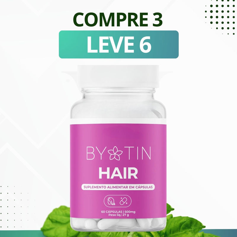 byotin hair - Suplemento Alimentar - Promoção Exclusiva + Frete Grátis