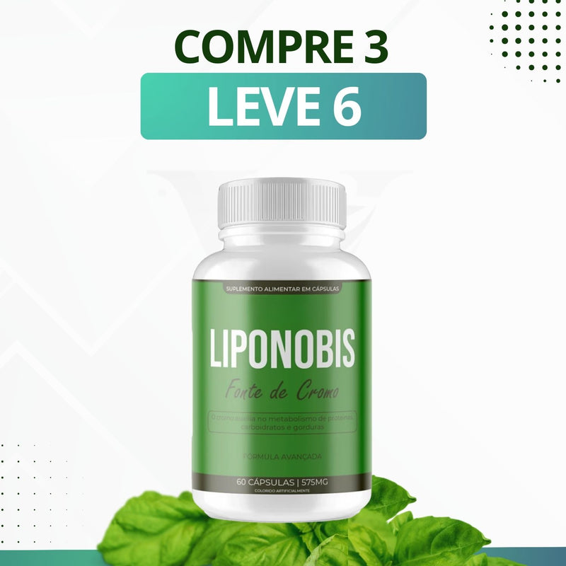 Liponobis - Suplemento Alimentar - Promoção Exclusiva + Frete Grátis