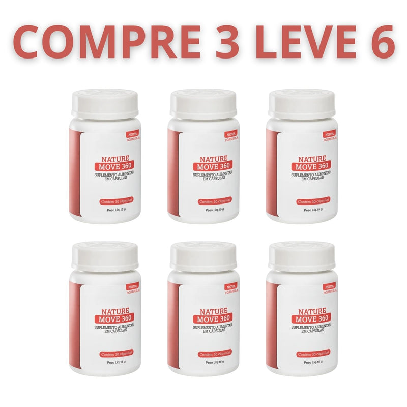 Nature Move 360 – Articulações Fortes, Livres e Sem Desconforto + Frete Grátis