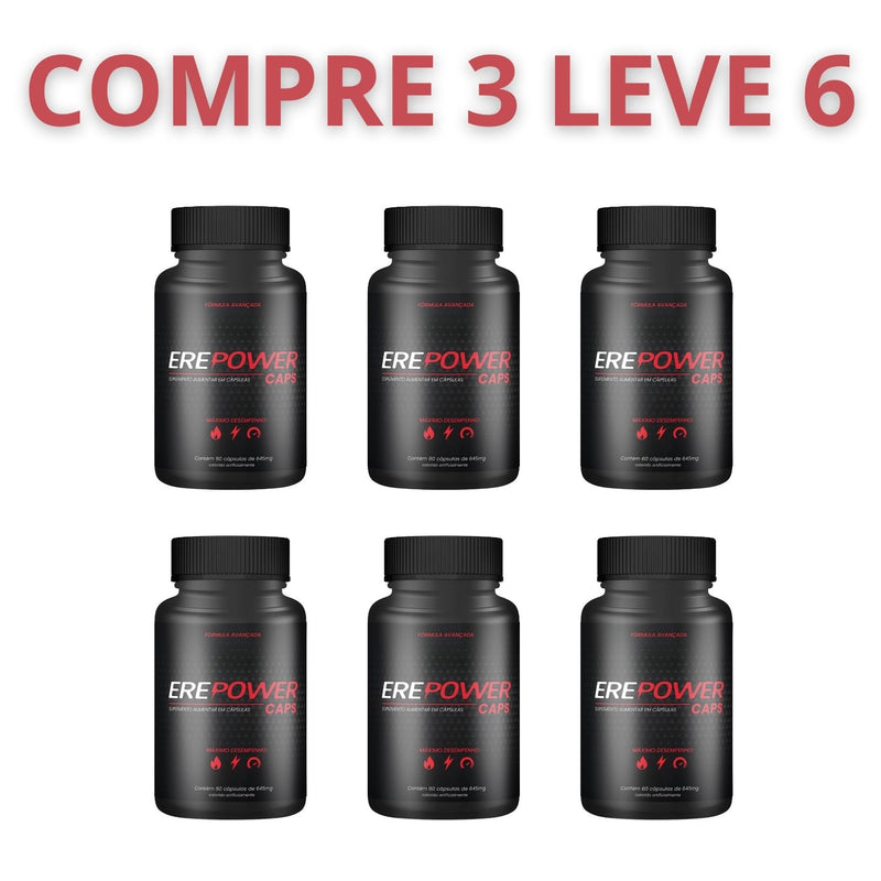 ErePower – O Segredo Para Potência Máxima e Desempenho Incomparável + Frete Grátis
