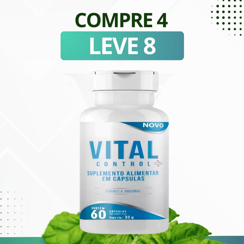 Vital Control - Suplemento Natural - Promoção Exclusiva + Frete Grátis