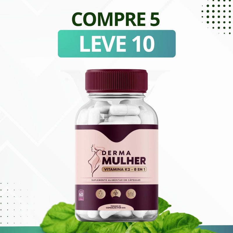 Derma Mulher – Suplemento Natural - Promoção Exclusiva + Frete Grátis