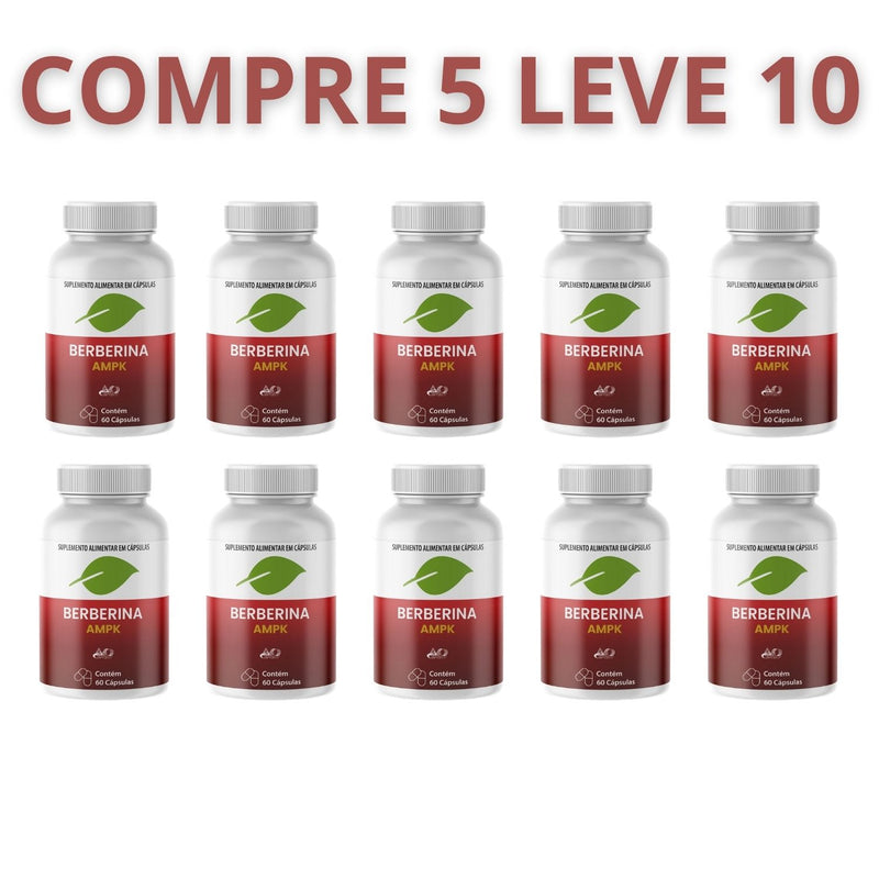 Berberina AMPK – Controlar a Glicose e Ativar o Metabolismo + Frete Grátis
