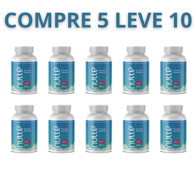 Nulle Magnésio – O Aliado Para Mais Energia, Disposição e Bem-Estar + Frete Grátis