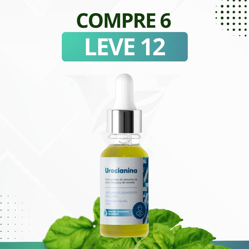 Urocianina – Suplemento Urinário - Promoção Exclusiva + Frete Grátis