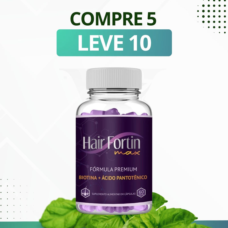 Hair Fortin - Suplemento Natural - Promoção Exclusiva + Frete Grátis