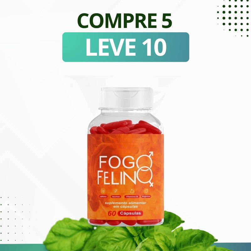 Fogo Felino - Suplemento Alimentar - Promoção Exclusiva + Frete Grátis