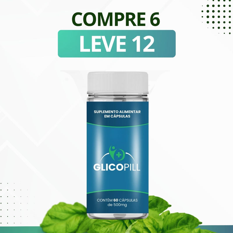 Glicopill - Suplemento Alimentar - Promoção Exclusiva + Frete Grátis