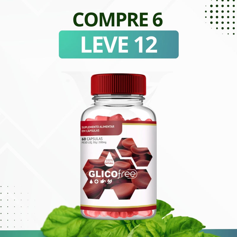 Glicofree - Suplemento Alimentar - Promoção Exclusiva + Frete Grátis
