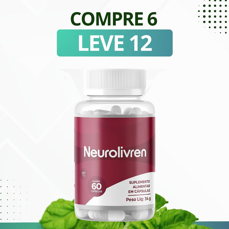 Neurolivren - Suplemento Alimentar - Promoção Exclusiva + Frete Grátis