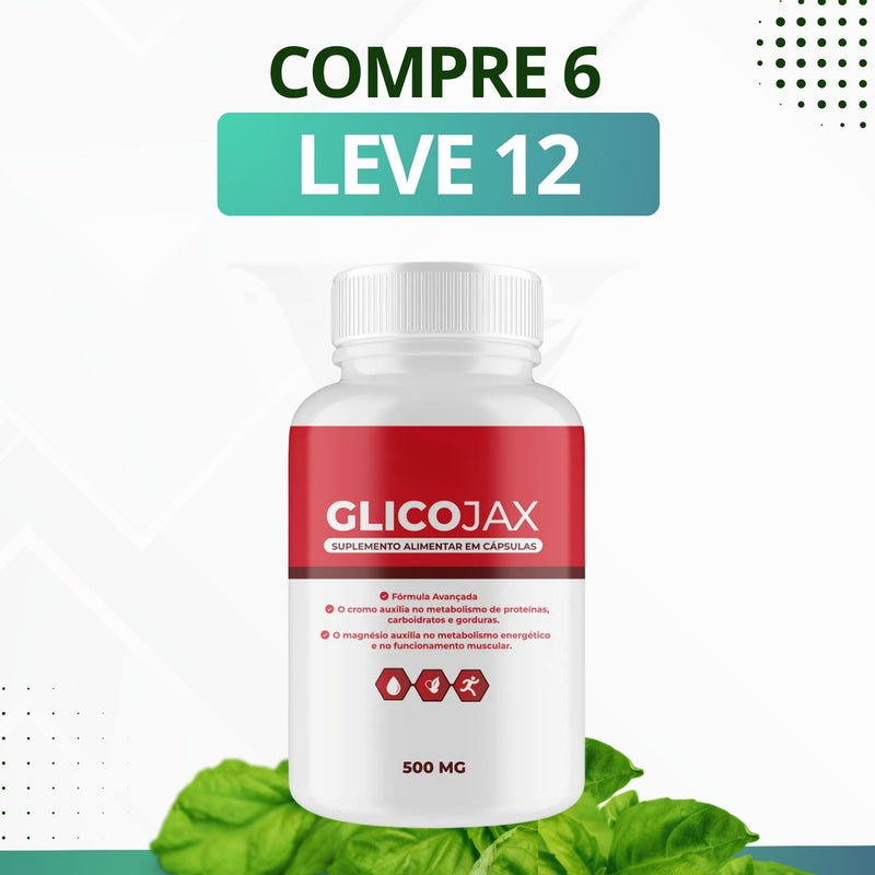 Glicojax - Suplemento Alimentar - Promoção Exclusiva + Frete Grátis