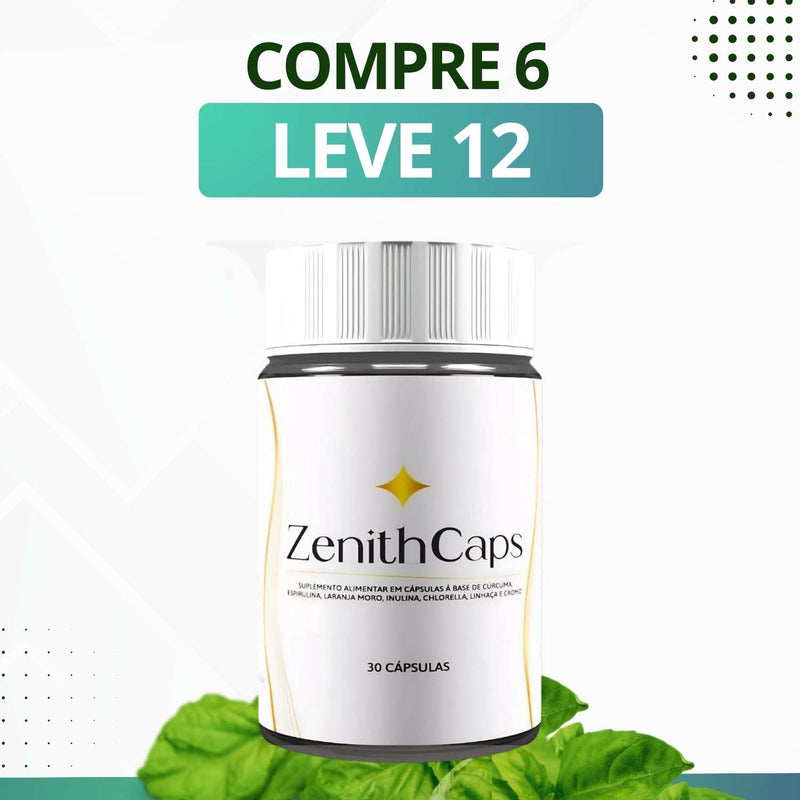 Zenith Caps - Suplemento Alimentar - Promoção Exclusiva + Frete Grátis