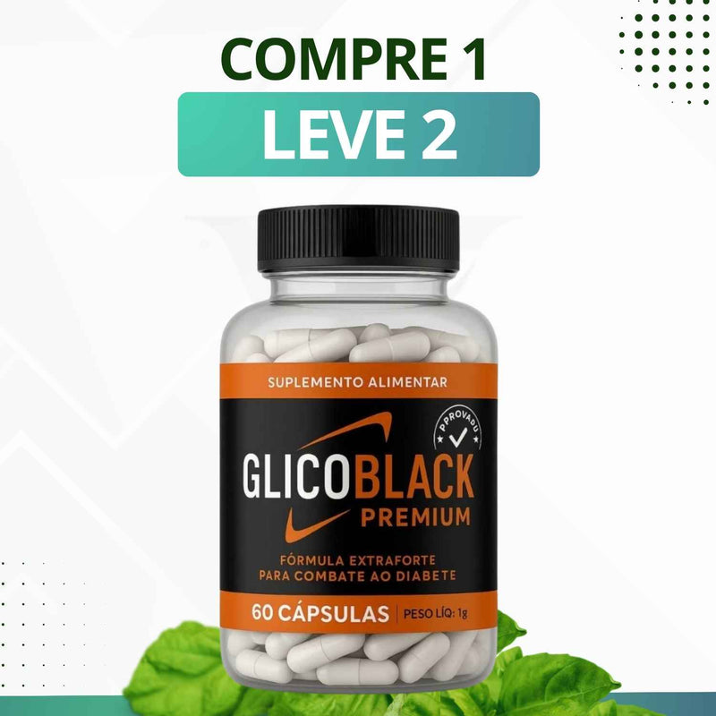Glico Black - Suplemento Alimentar - Promoção Exclusiva + Frete Grátis