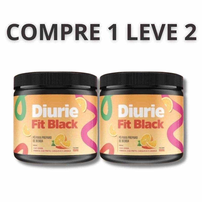 DiurieFit Black 150g: Seu Aliado Contra Inchaço, Retenção e Toxinas + Frete Grátis
