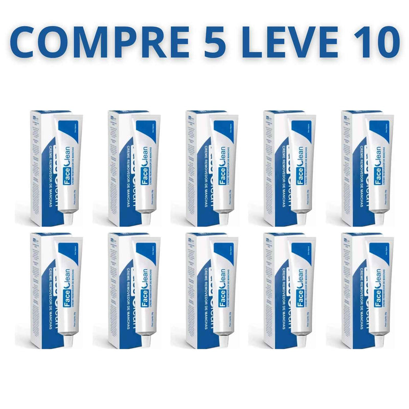 Face Clean: Auxiliar Natural no Clareamento da Pele e Melasma + Frete Grátis