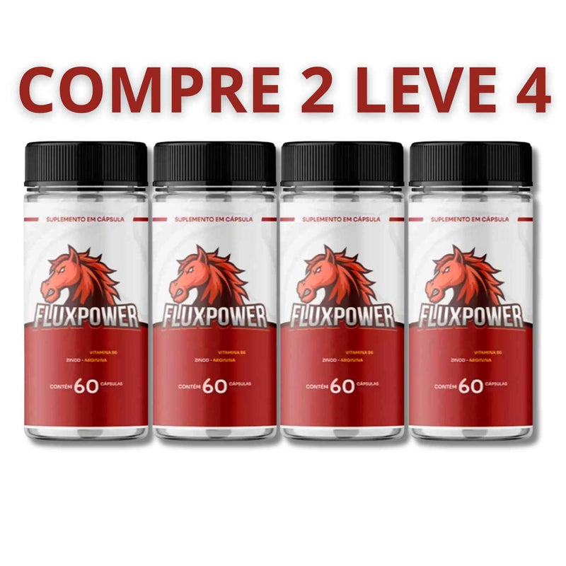 Flux Power 60 Cápsulas - A Potência e Prazer Que Você Merece