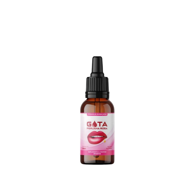 Gota Peruana Rosa 30ml - Melhora o Desejo Sexual Feminino Naturalmente - Brinde Exclusivo Gota Black + Frete Grátis