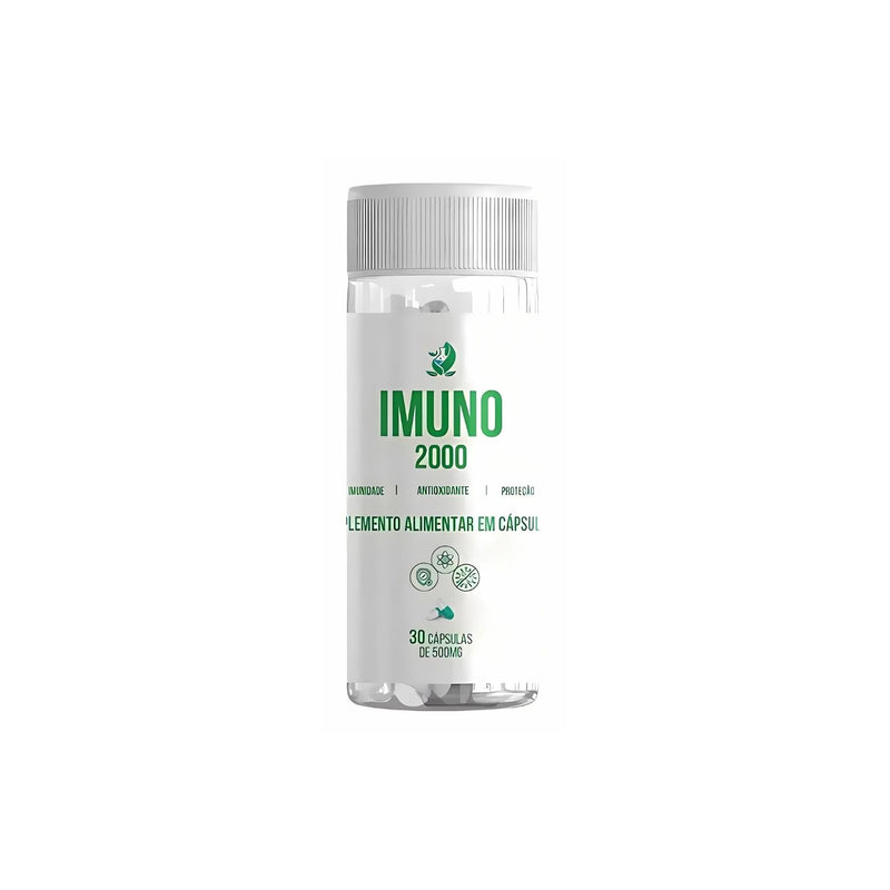 Imuno 2000 30 Cápsulas - Seguro Para Reforçar Sua Imunidade + Frete Grátis