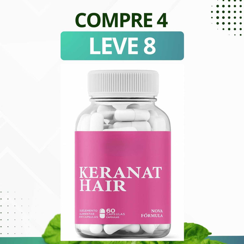 Keranat Hair - Suplemento Alimentar - Promoção Exclusiva + Frete Grátis