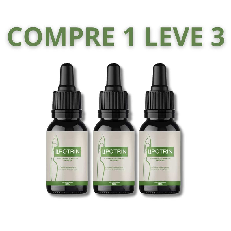 Lipotrin 30ml - Sua Luta Contra a Balança Acabou + Frete Grátis