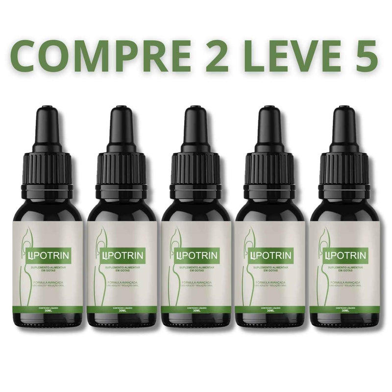 Lipotrin 30ml - Sua Luta Contra a Balança Acabou + Frete Grátis