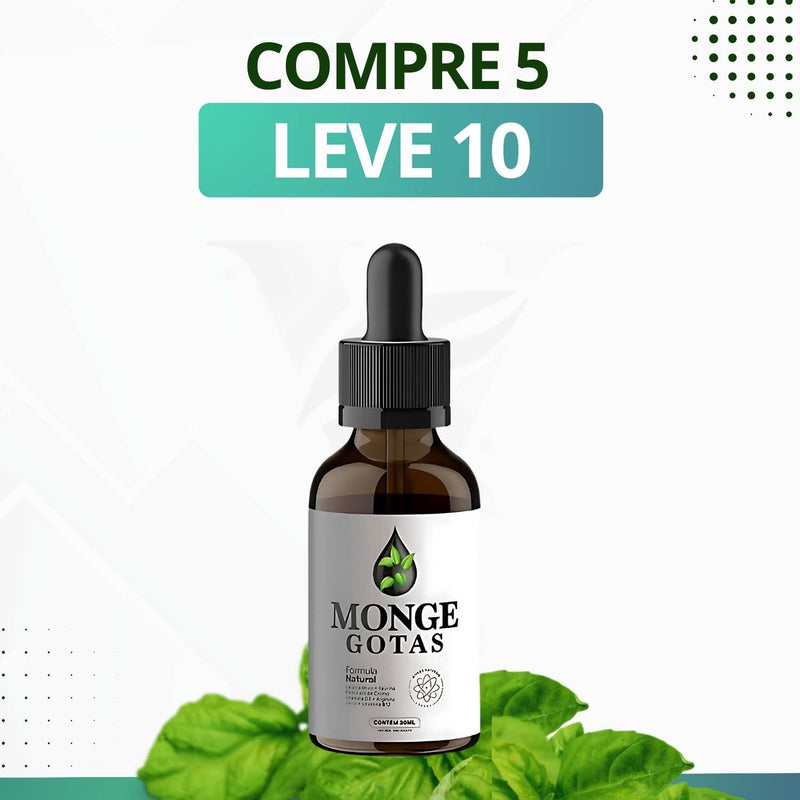 Monge Gotas - Suplemento Alimentar - Promoção Exclusiva + Frete Grátis