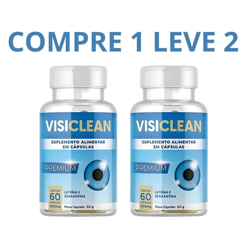 VisiClean 60 Cápsulas - Saúde Ocular Eficiente + Frete Grátis