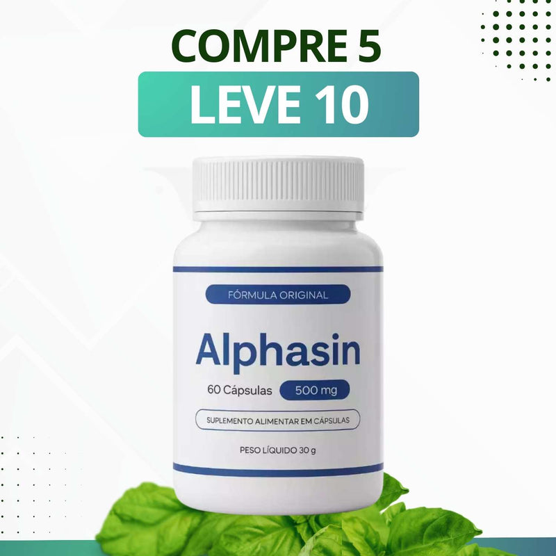 Alphasin – Suplemento Alimentar - Promoção Exclusiva+ Frete Grátis