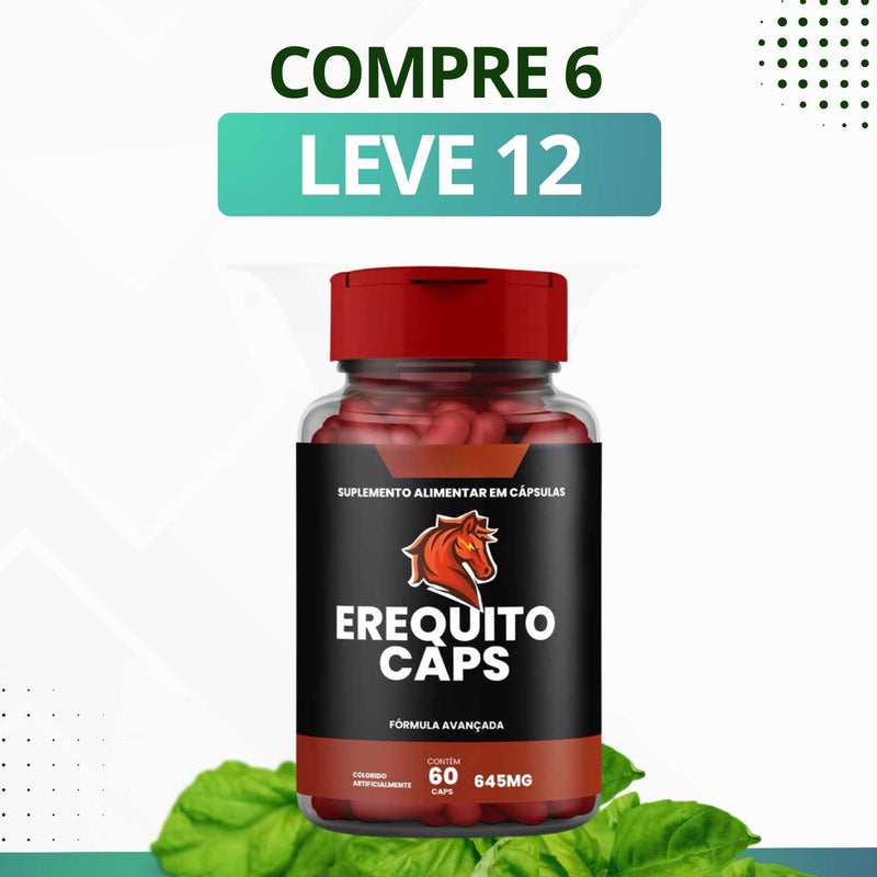 Erequito Caps - Suplemento Alimentar - Promoção Exclusiva + Frete Grátis
