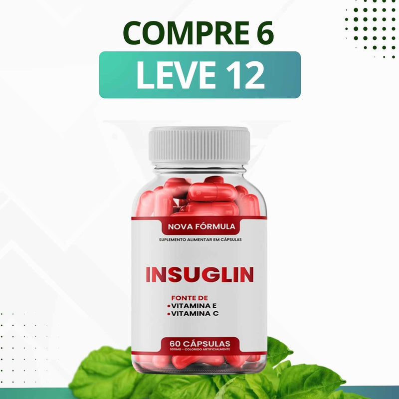Insuglin – Suplemento Alimentar - Promoção Exclusiva + Frete Grátis