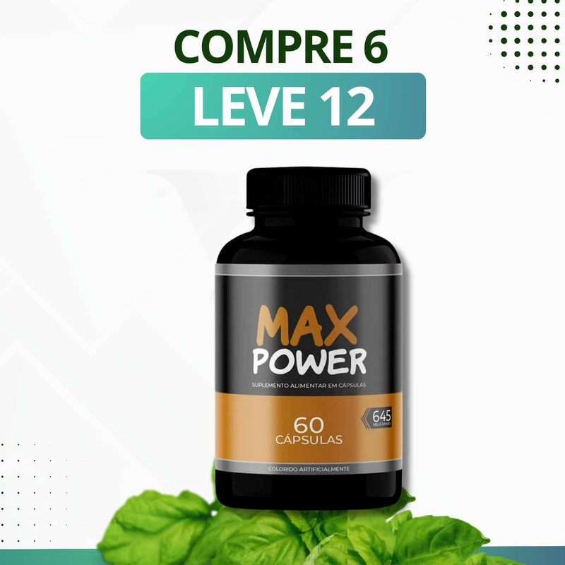 Max Power - Suplemento Alimentar - Promoção Exclusiva + Frete Grátis