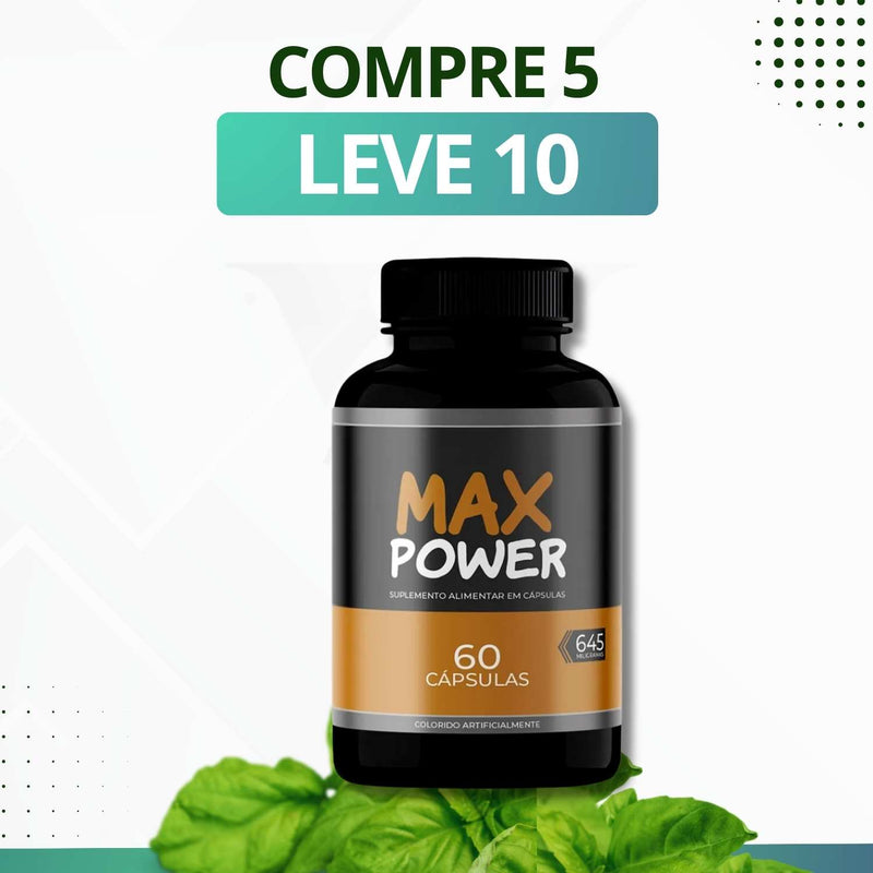 Max Power - Suplemento Alimentar - Promoção Exclusiva + Frete Grátis