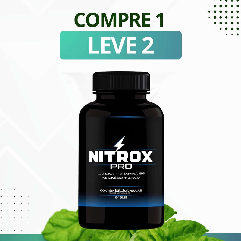Nitrox Pro - Suplemento Alimentar - Brinde Exclusivo Em Gotas + Frete Grátis